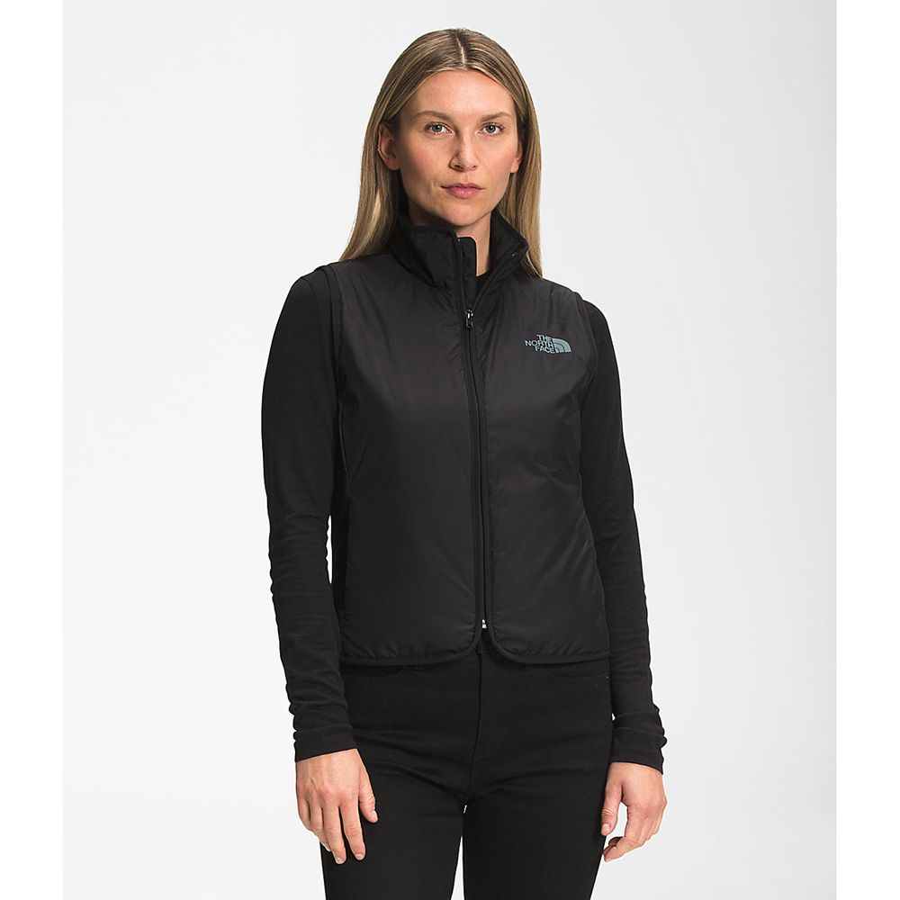 The North Face Vests Womens Australia - The North Face City Standard Insulated Black (DGE-295764)